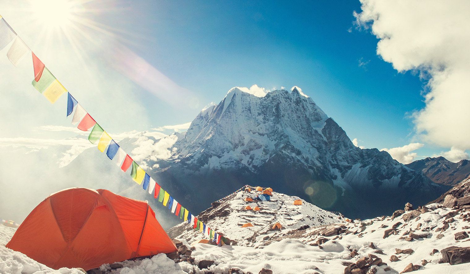 Reise zum Mount Everest Base Camp
